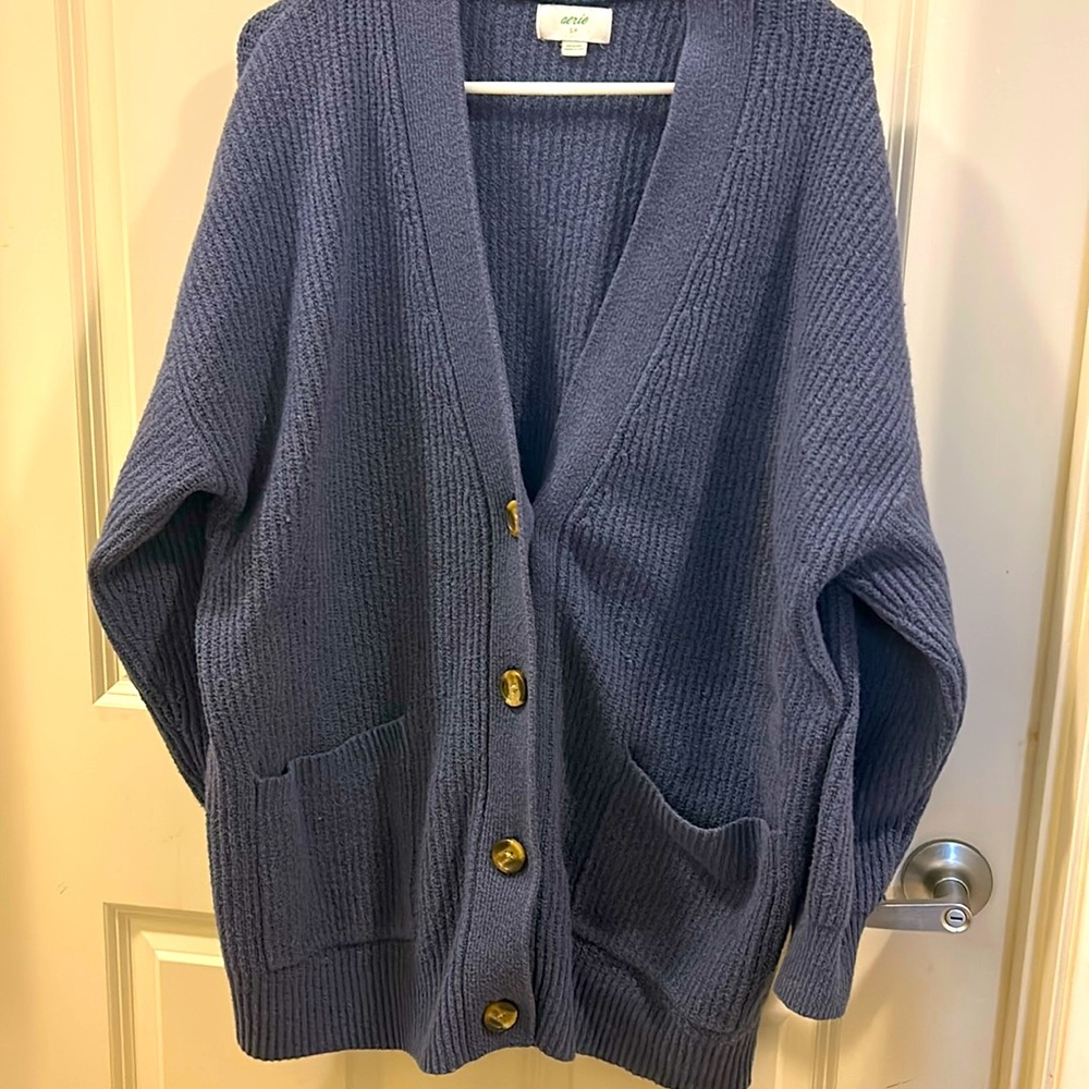Aerie oversized cardigan size small